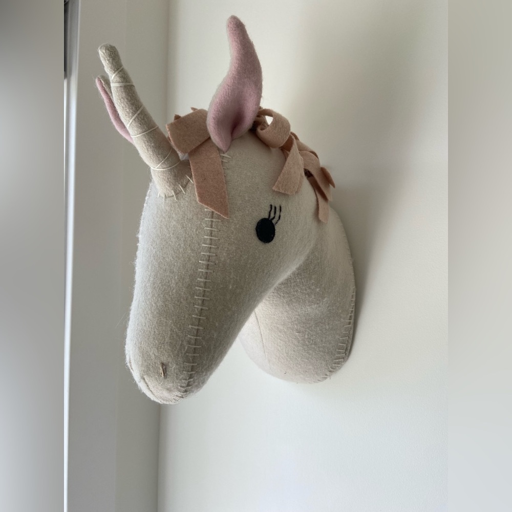 Felt Unicorn Wall Mount Hanging